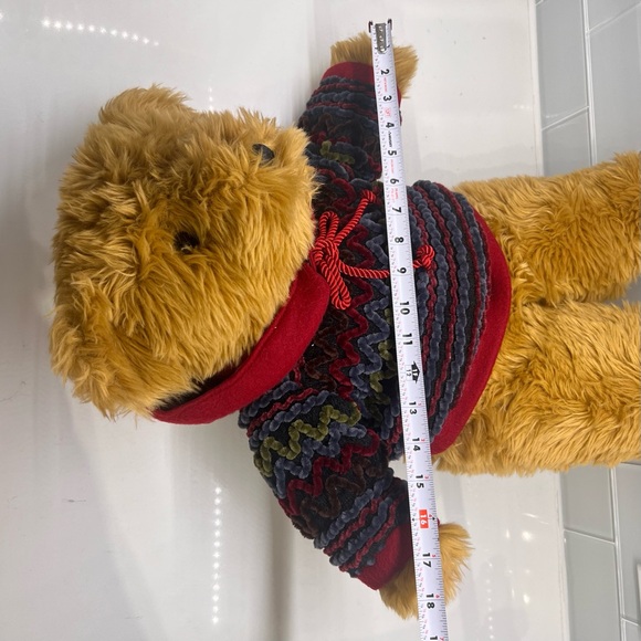 Dan Dee Collectors Choice Cuddly Teddy Bear Plush Medium 20” in Knitted Sweater - Picture 8 of 9